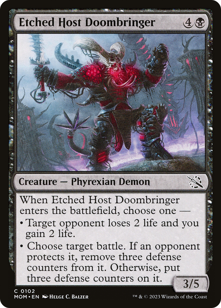 Etched Host Doombringer [March of the Machine] - Destination Retro