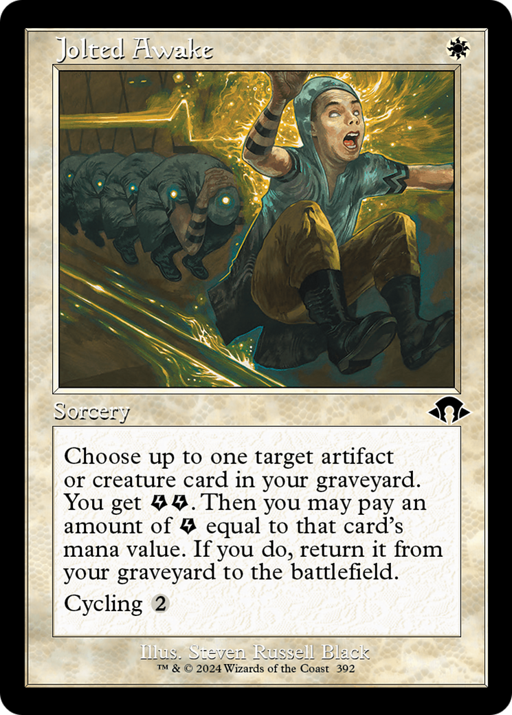 Jolted Awake (Retro Frame) [Modern Horizons 3] - Destination Retro