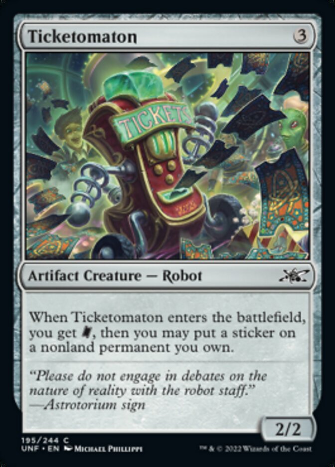Ticketomaton [Unfinity] - Destination Retro