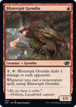 Blisterspit Gremlin [Jumpstart 2022] - Destination Retro