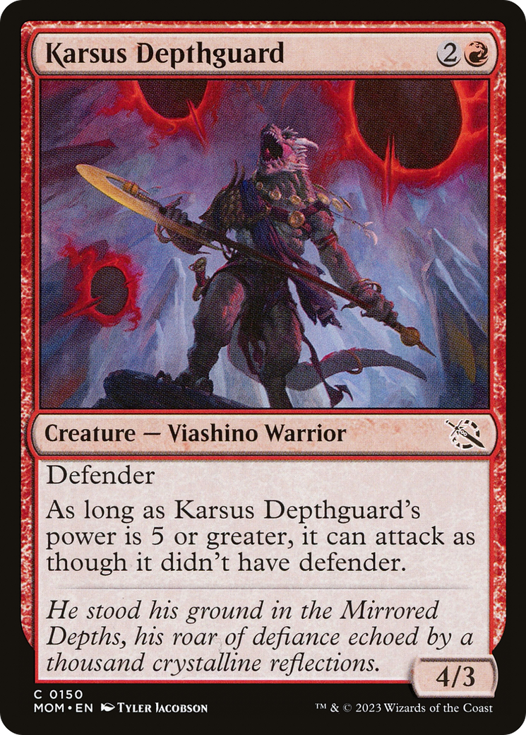 Karsus Depthguard [March of the Machine] - Destination Retro