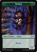 Toy // Spider Double-Sided Token [Duskmourn: House of Horror Tokens] - Destination Retro