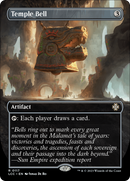 Temple Bell (Borderless) [The Lost Caverns of Ixalan Commander] - Destination Retro