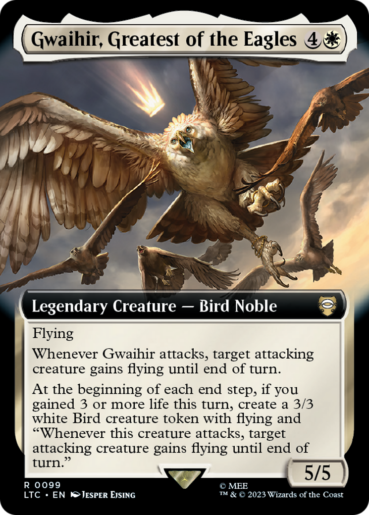 Gwaihir, Greatest of the Eagles (Extended Art) [The Lord of the Rings: Tales of Middle-Earth Commander] - Destination Retro