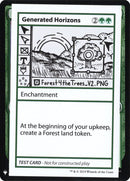 Generated Horizons [Mystery Booster Playtest Cards] - Destination Retro
