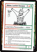 Abian, Luvion Usurper (2021 Edition) [Mystery Booster Playtest Cards] - Destination Retro