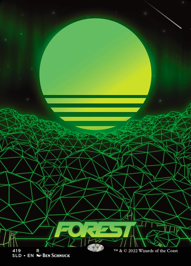 Forest (419) [Secret Lair Drop Series] - Destination Retro