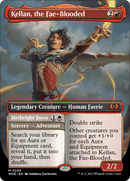 Kellan, the Fae-Blooded // Birthright Boon (Borderless Alternate Art) [Wilds of Eldraine] - Destination Retro