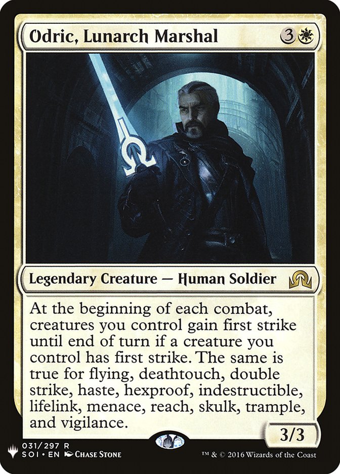 Odric, Lunarch Marshal [The List] - Destination Retro