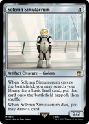 Solemn Simulacrum (Surge Foil) [Doctor Who] - Destination Retro