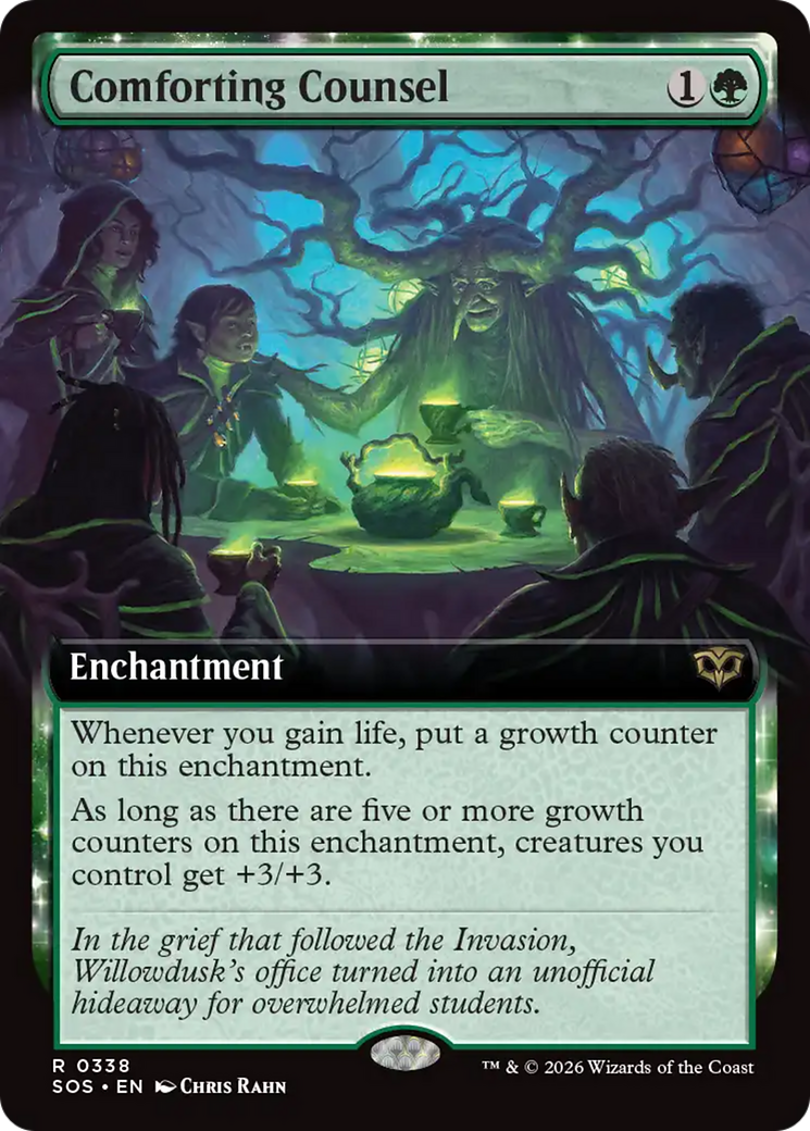 Comforting Counsel (Extended Art) [Secrets of Strixhaven] - Destination Retro