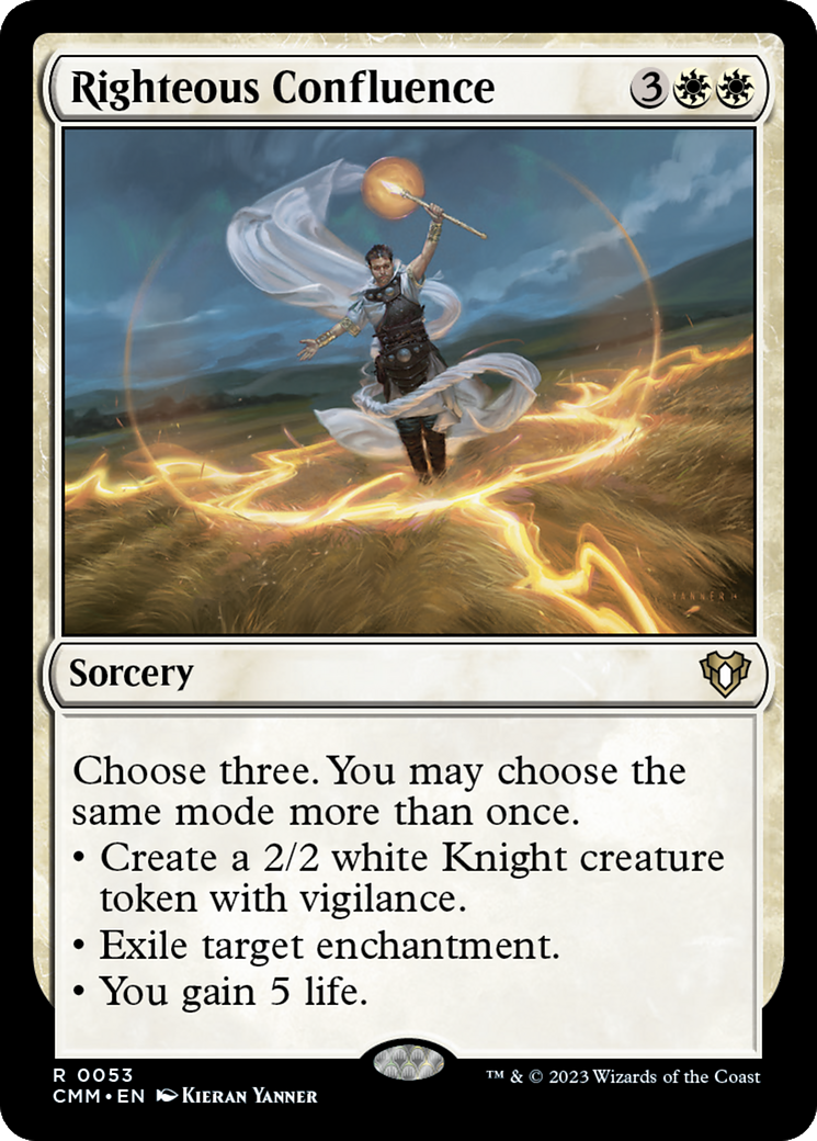 Righteous Confluence [Commander Masters] - Destination Retro