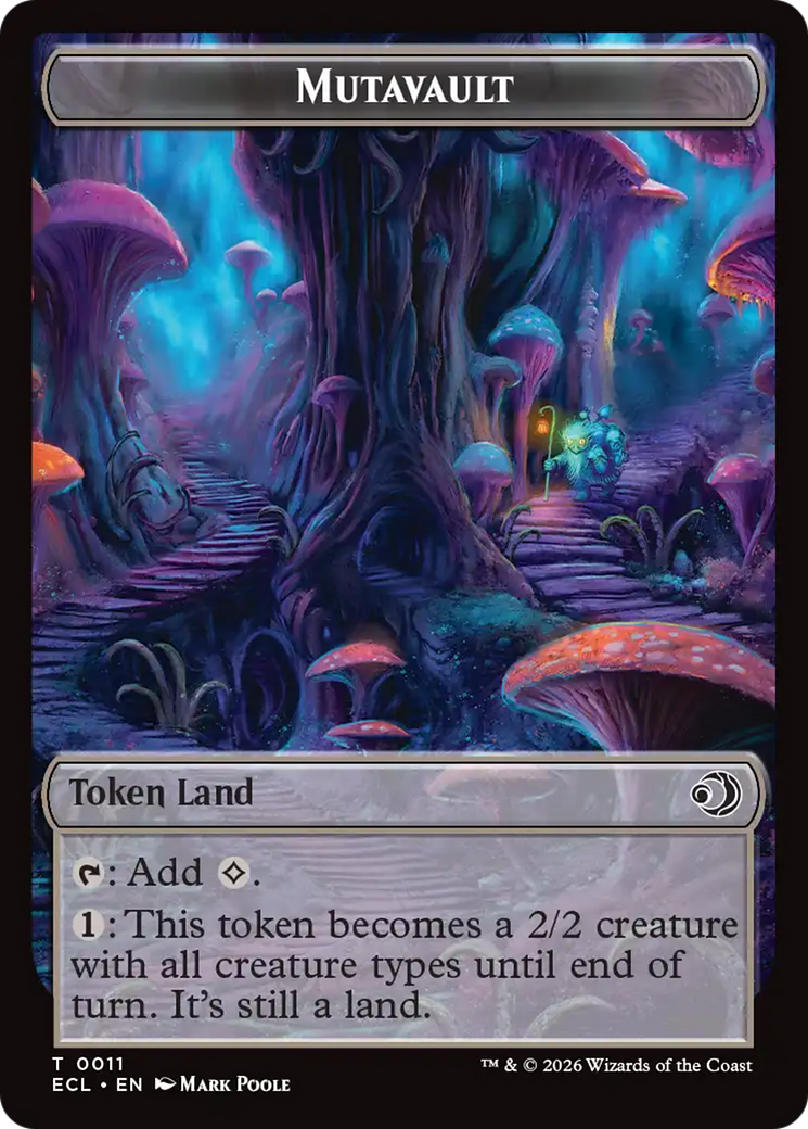 Elk // Mutavault Double-Sided Token [Lorwyn Eclipsed Tokens] - Destination Retro