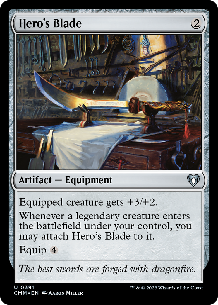 Hero's Blade [Commander Masters] - Destination Retro