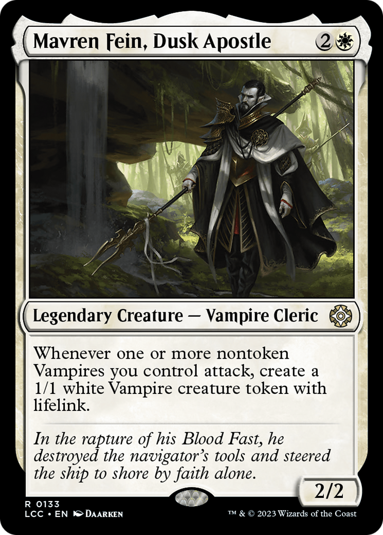 Mavren Fein, Dusk Apostle [The Lost Caverns of Ixalan Commander] - Destination Retro