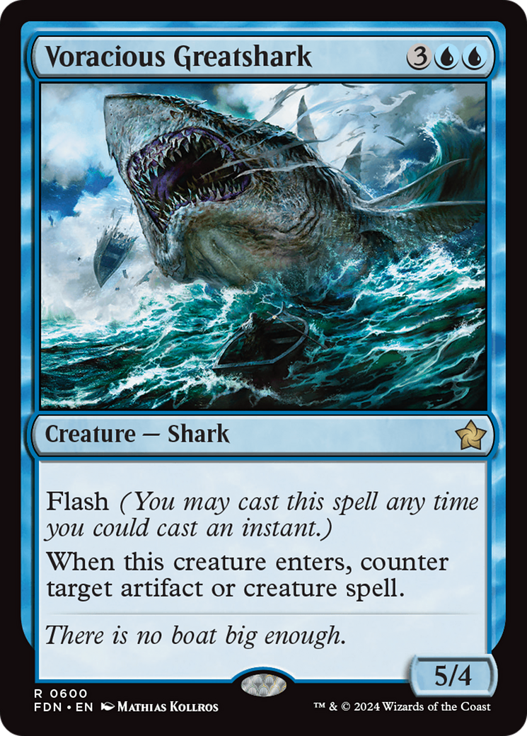 Voracious Greatshark [Foundations] - Destination Retro