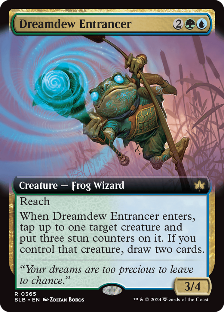 Dreamdew Entrancer (Extended Art) [Bloomburrow] - Destination Retro