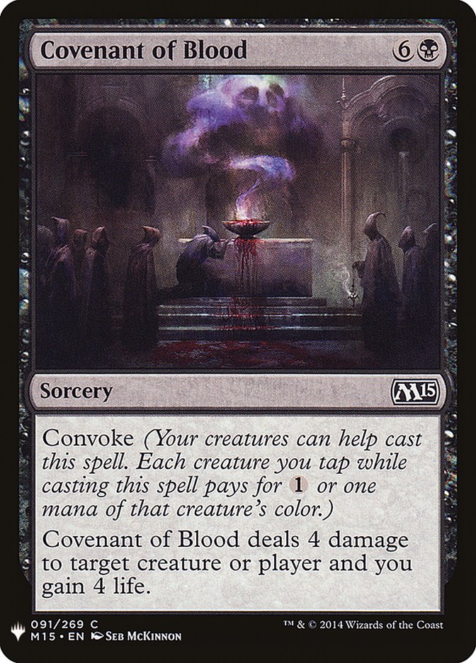 Covenant of Blood [Mystery Booster] - Destination Retro