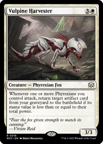 Vulpine Harvester [March of the Machine Commander] - Destination Retro