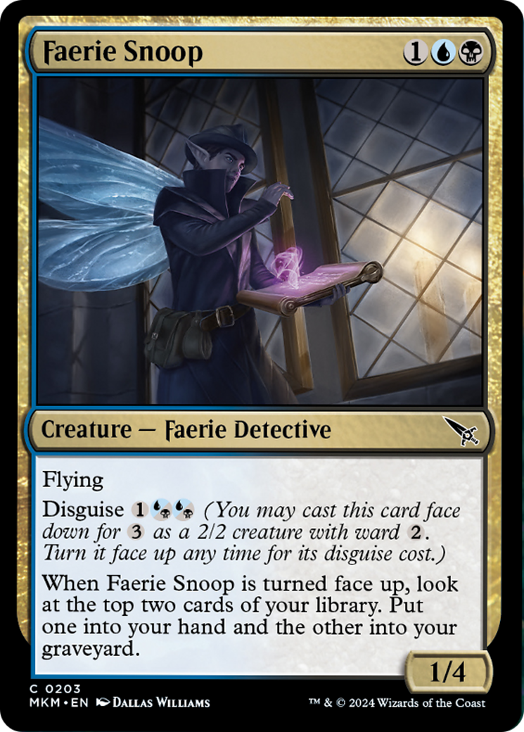 Faerie Snoop [Murders at Karlov Manor] - Destination Retro