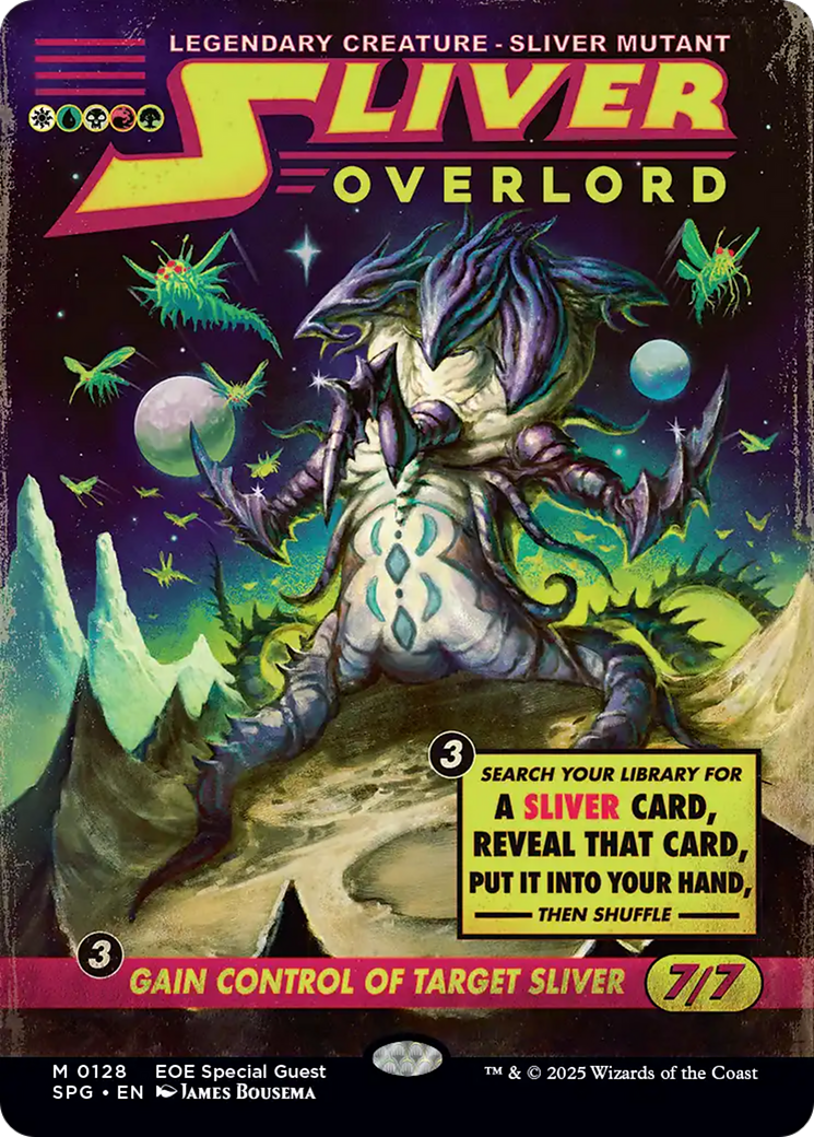 Sliver Overlord (Showcase) [Edge of Eternities Special Guests] - Destination Retro