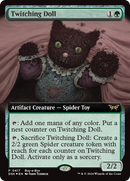 Twitching Doll (Extended Art) (Buy-a-box) [Duskmourn: House of Horror Promos] - Destination Retro