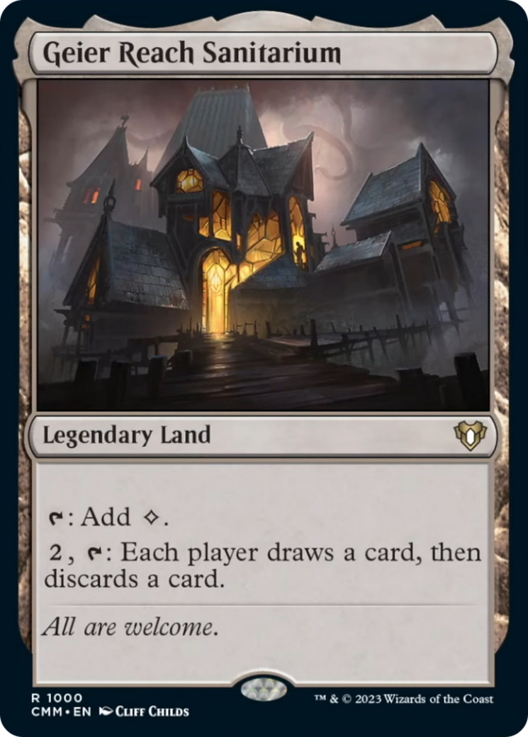Geier Reach Sanitarium [Commander Masters] - Destination Retro