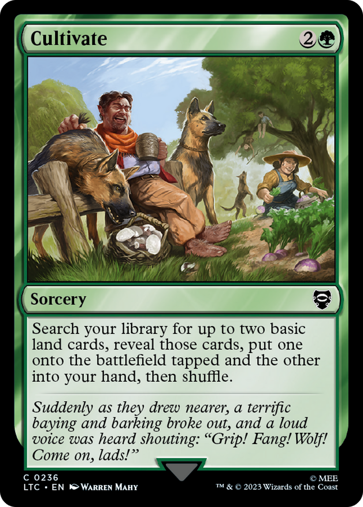 Cultivate [The Lord of the Rings: Tales of Middle-Earth Commander] - Destination Retro