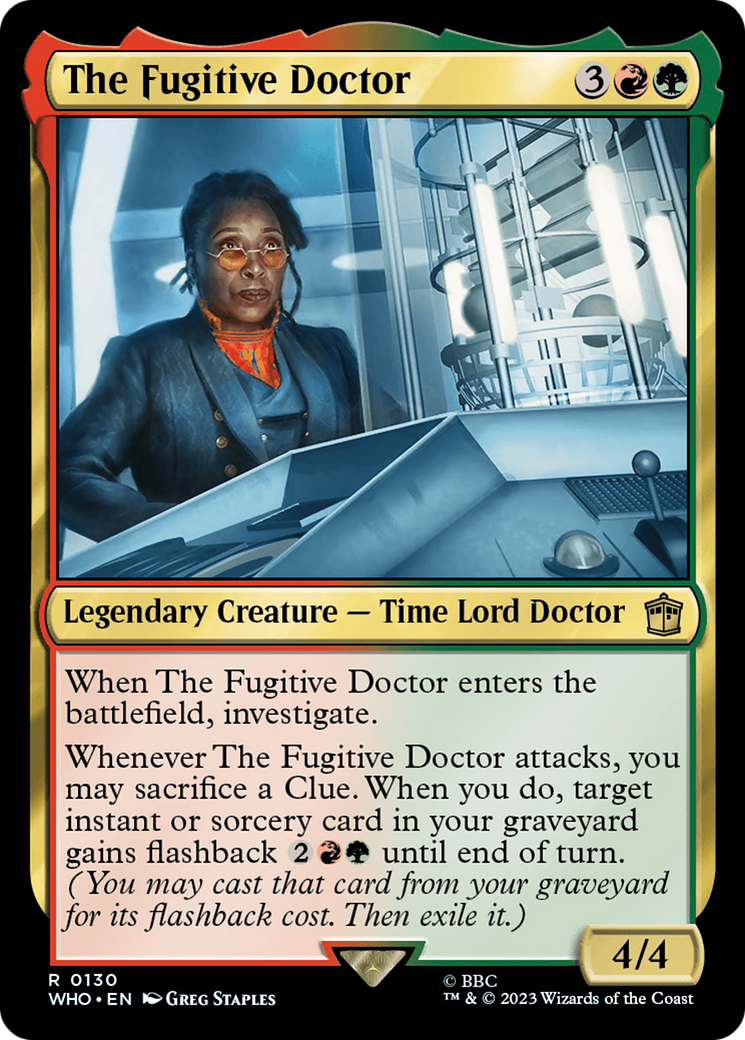 The Fugitive Doctor [Doctor Who] - Destination Retro