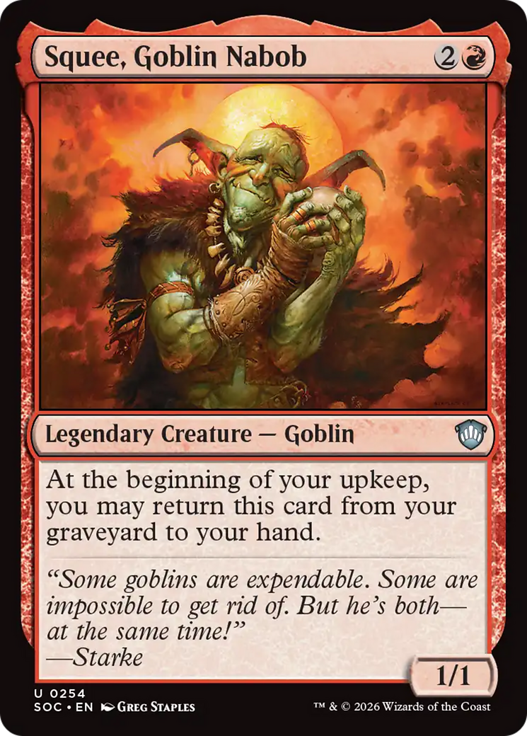 Squee, Goblin Nabob [Secrets of Strixhaven Commander] - Destination Retro