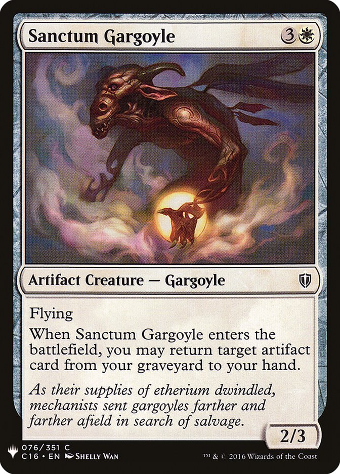 Sanctum Gargoyle [Mystery Booster] - Destination Retro