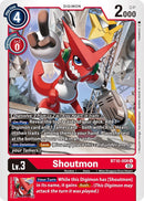 Shoutmon [BT10-008] [Xros Encounter] - Destination Retro