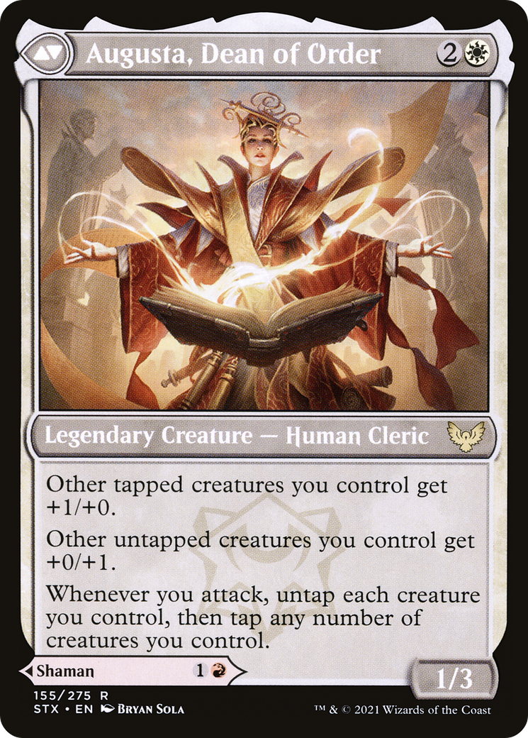 Plargg, Dean of Chaos // Augusta, Dean of Order [Secret Lair: From Cute to Brute] - Destination Retro
