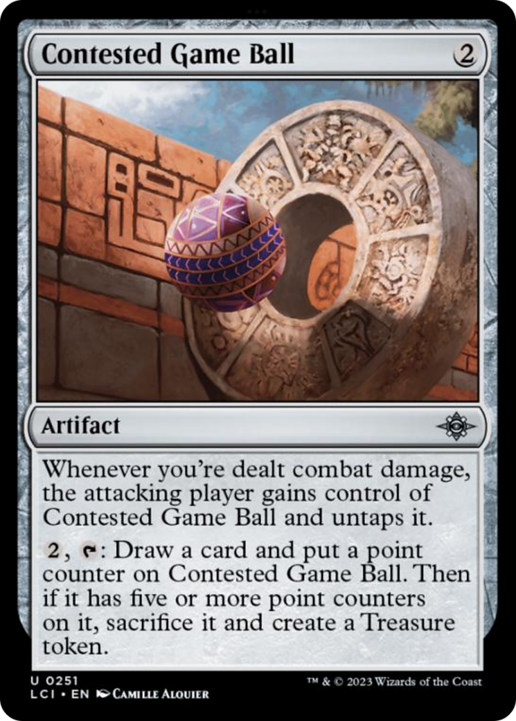 Contested Game Ball [The Lost Caverns of Ixalan] - Destination Retro