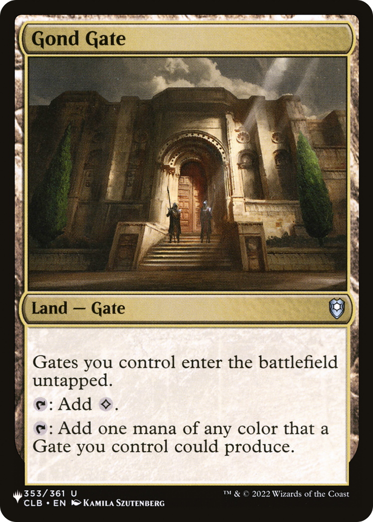 Gond Gate [The List] - Destination Retro