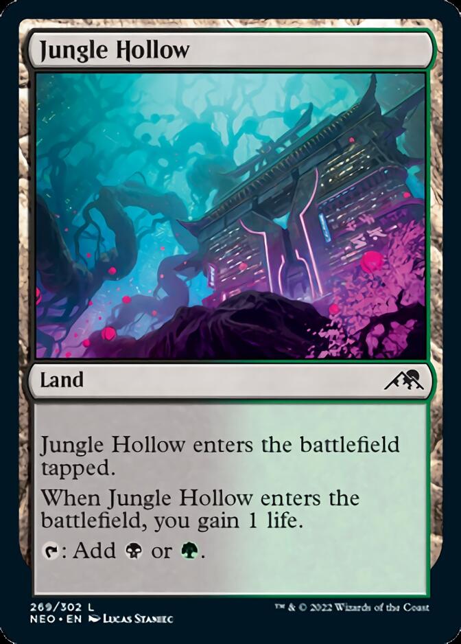 Jungle Hollow [Kamigawa: Neon Dynasty] - Destination Retro