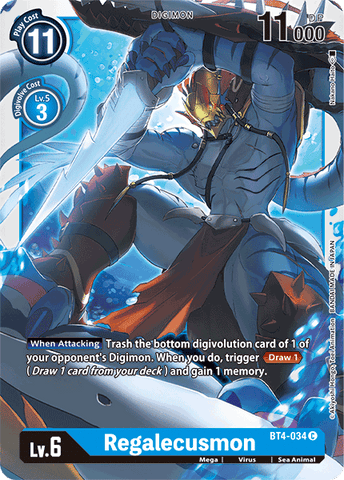 Regalecusmon [BT4-034] [Great Legend] - Destination Retro