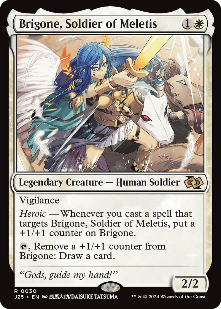 Brigone, Soldier of Meletis (Anime) [Foundations Jumpstart] - Destination Retro