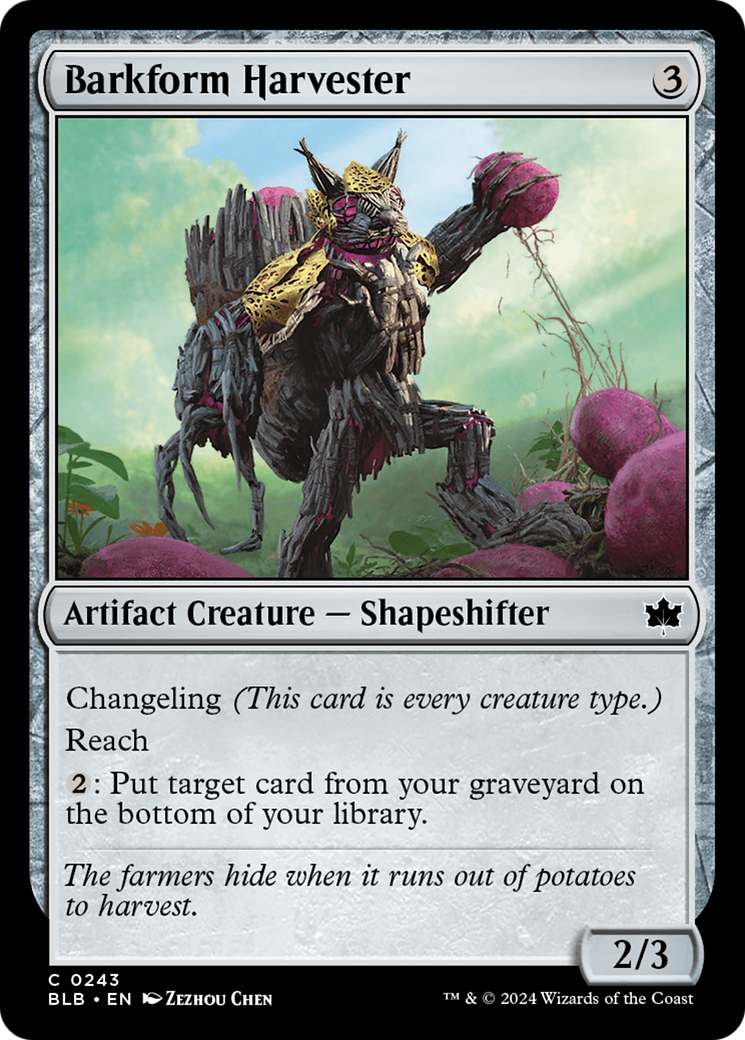 Barkform Harvester [Bloomburrow] - Destination Retro
