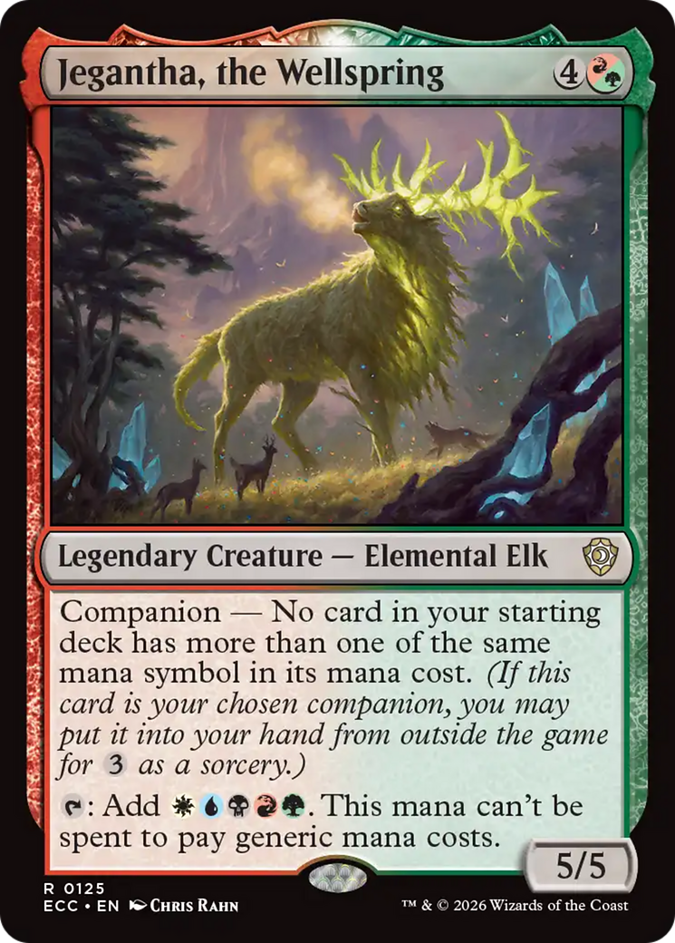 Jegantha, the Wellspring [Lorwyn Eclipsed Commander] - Destination Retro