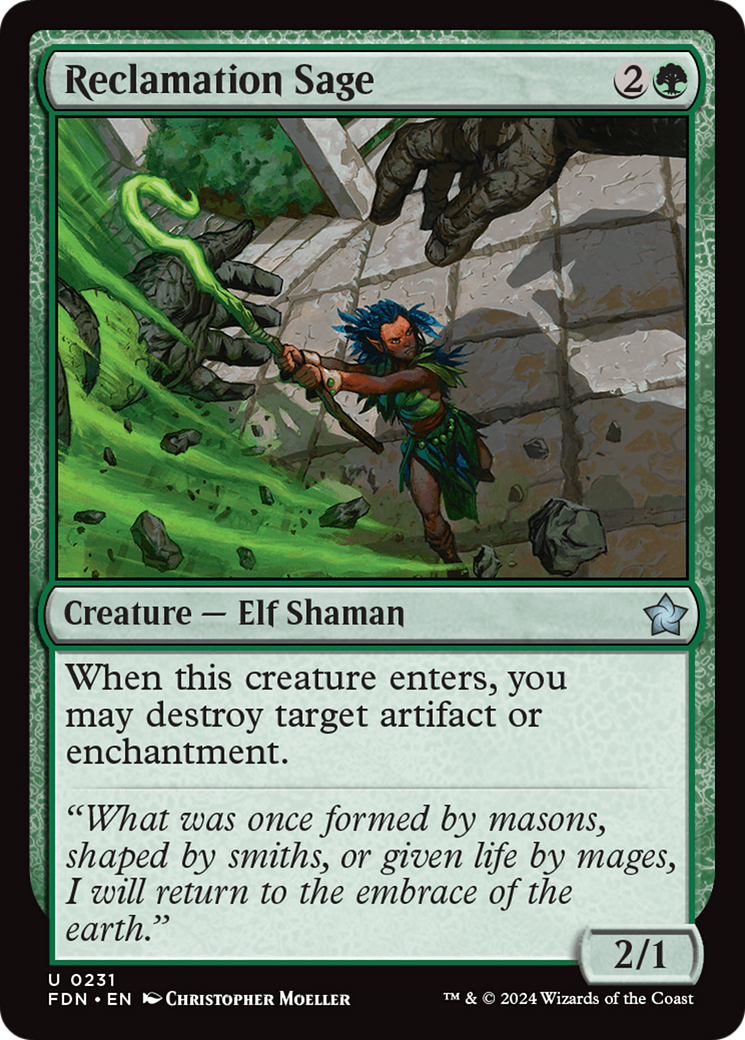 Reclamation Sage [Foundations] - Destination Retro
