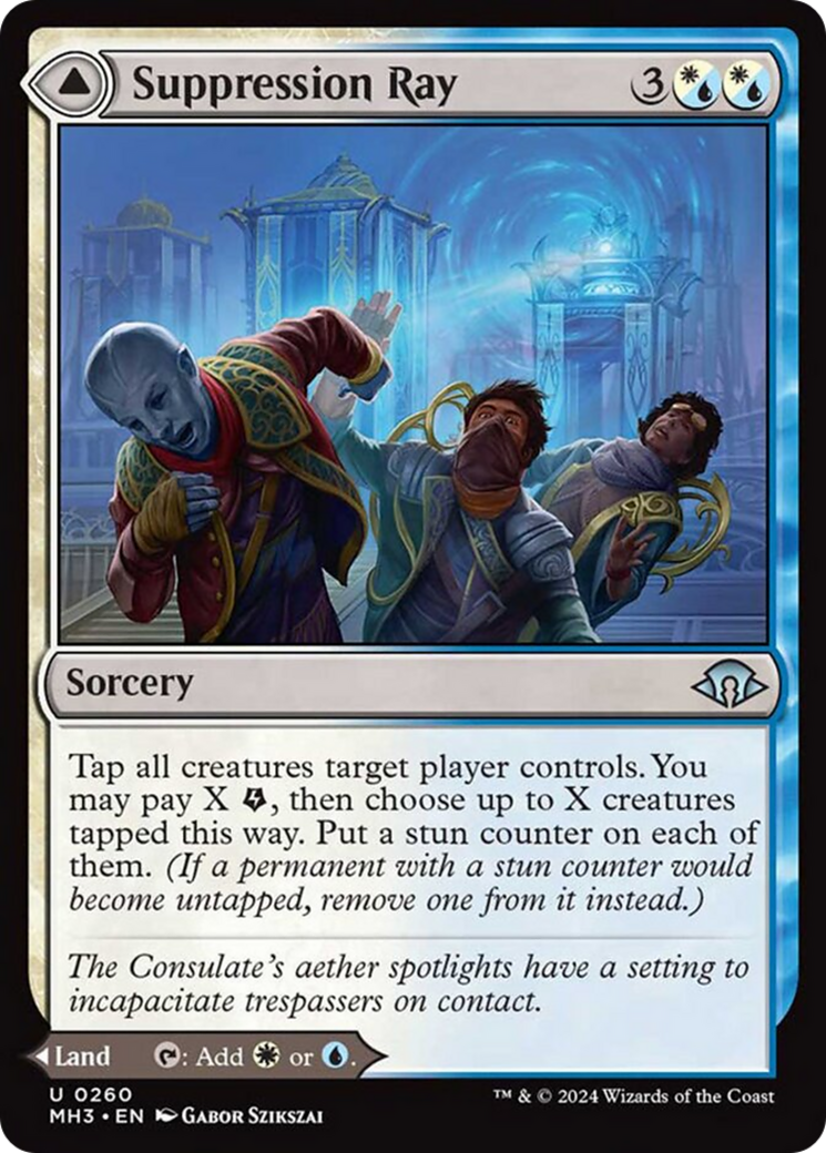 Suppression Ray // Orderly Plaza [Modern Horizons 3] - Destination Retro