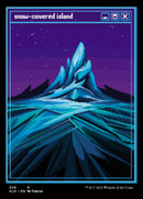 Snow-Covered Island (326) [Secret Lair Drop Series] - Destination Retro