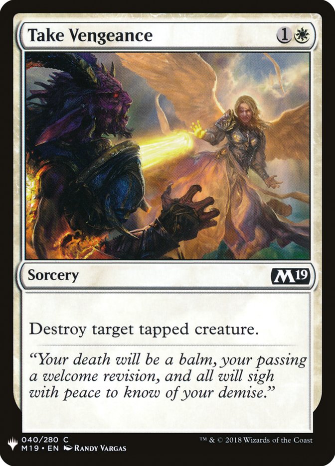 Take Vengeance [Mystery Booster] - Destination Retro