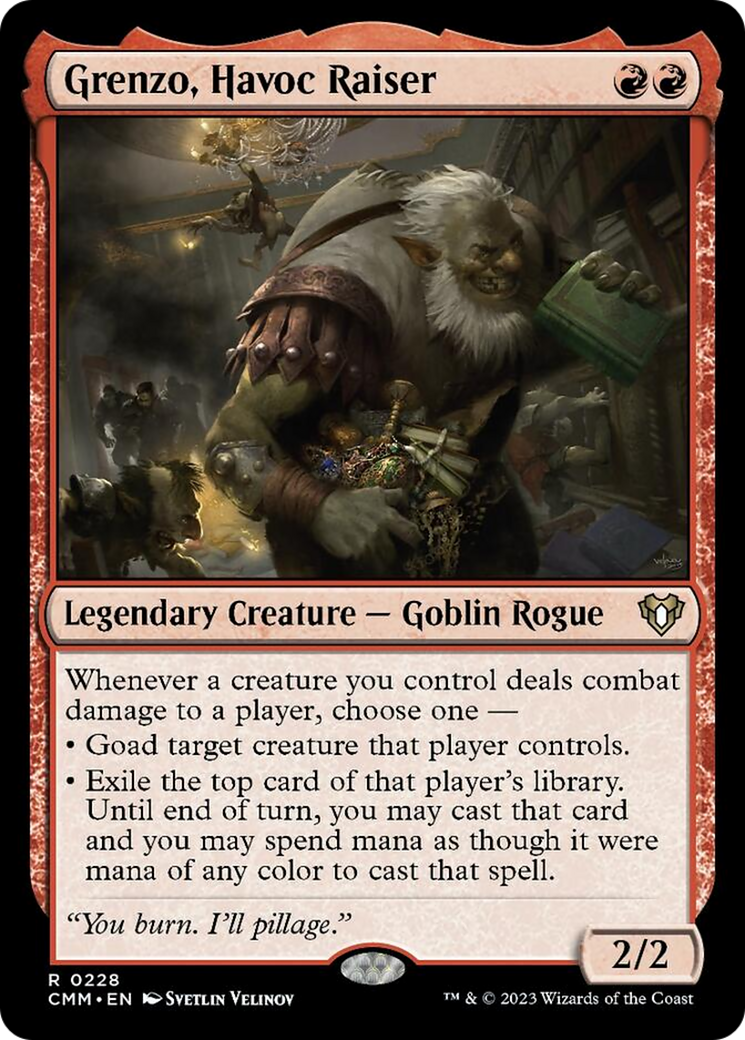 Grenzo, Havoc Raiser [Commander Masters] - Destination Retro