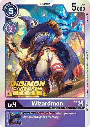 Wizardmon [P-046] (Digimon Card Game Fest 2022) [Promotional Cards] - Destination Retro