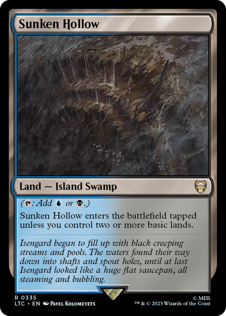 Sunken Hollow [The Lord of the Rings: Tales of Middle-Earth Commander] - Destination Retro