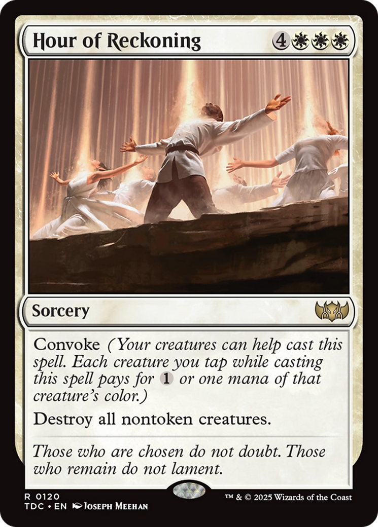 Hour of Reckoning [Tarkir: Dragonstorm Commander] - Destination Retro