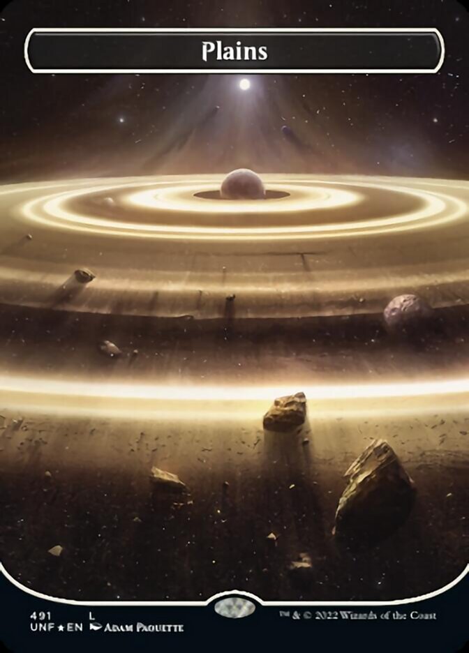 Plains (491) (Orbital Space-ic Land) (Galaxy Foil) [Unfinity] - Destination Retro