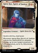 Agrus Kos, Spirit of Justice (Showcase) (Invisible Ink) [Murders at Karlov Manor] - Destination Retro